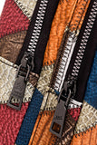 Multicolor Geometric Color Block Stitching PU Crossbody Bag
